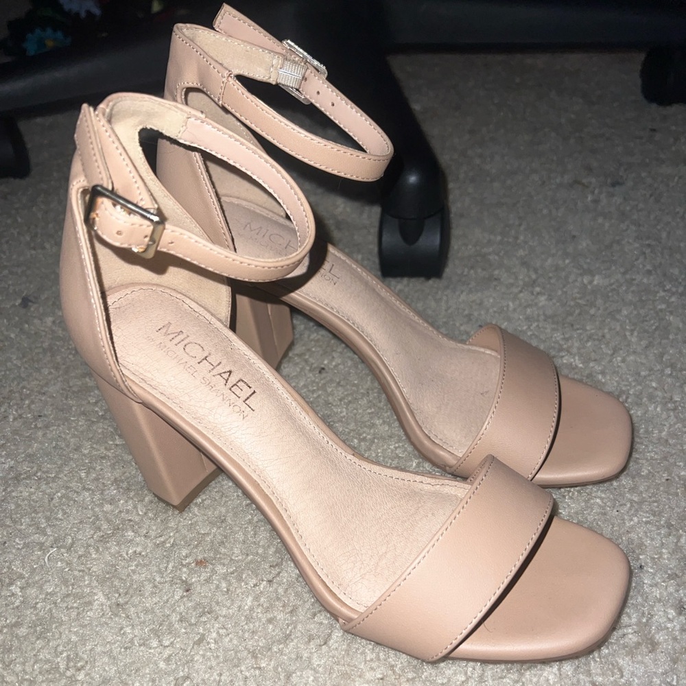 Michael Shannon Tan Heels Size 7.5W